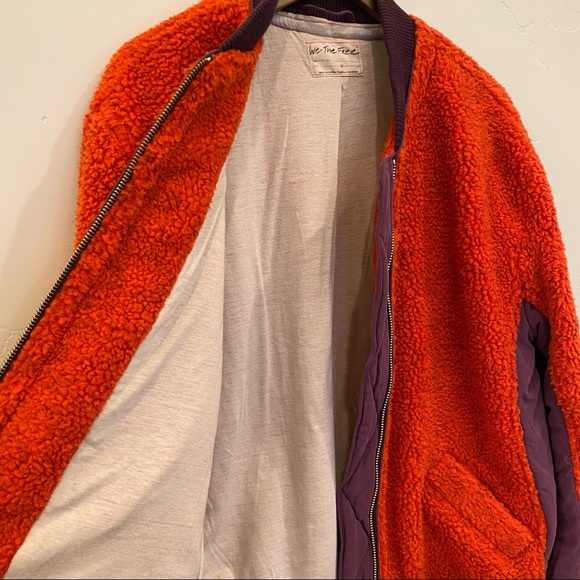 FREE PEOPLE Rivington Sherpa Jacket Coat - Picture 6 of 13